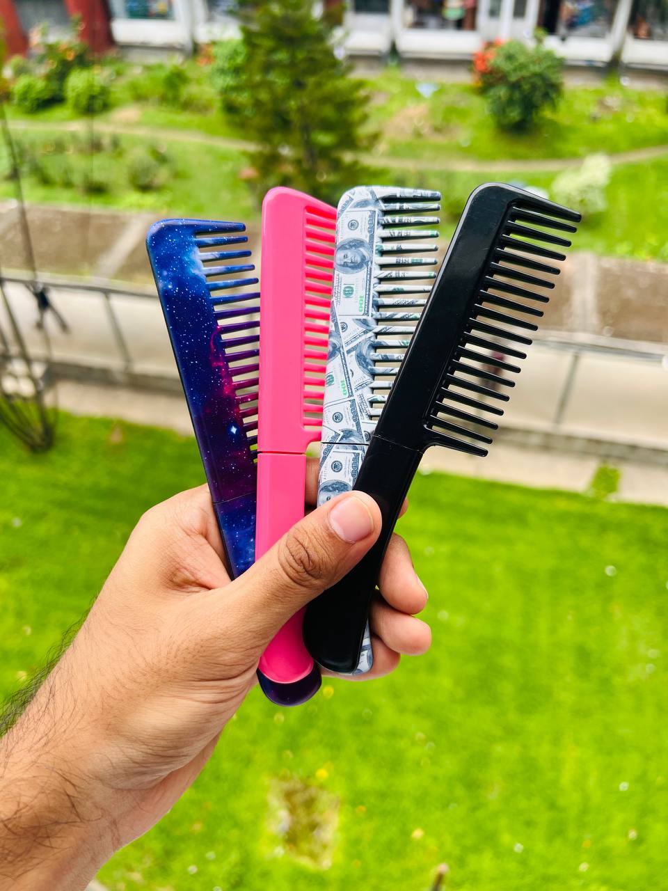 Premium 2 in 1 Comb with Knife